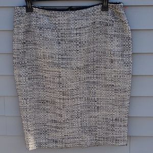 Lafayette 148 Tweed Pencil Skirt 16